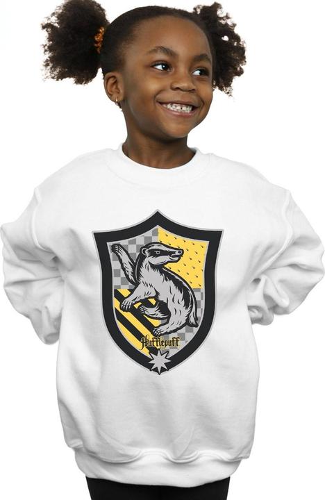 Produktbild Hufflepuff Crest Flat Sweatshirt Mädchen (140, 146)