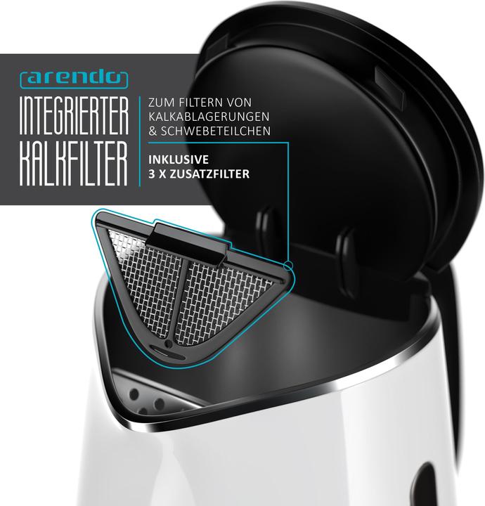Image du produit Arendo Bouilloire avec réglage de la température (1.50 l)