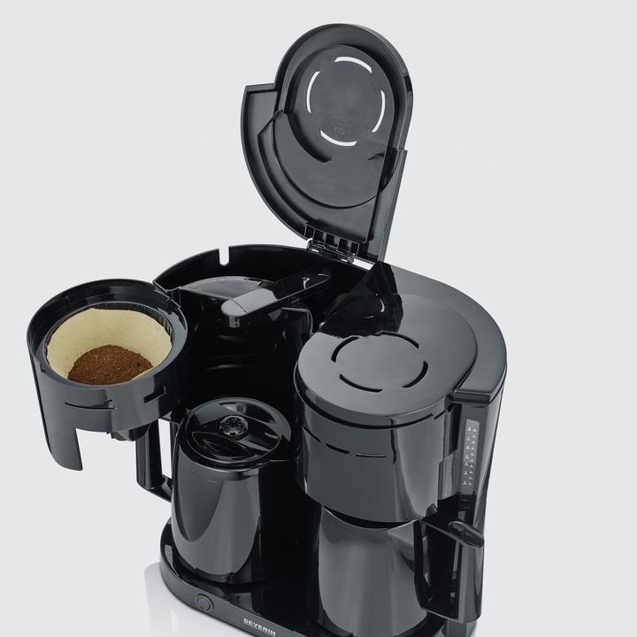 Image du produit Severin KA 9315 noir Machine à café filtre duo