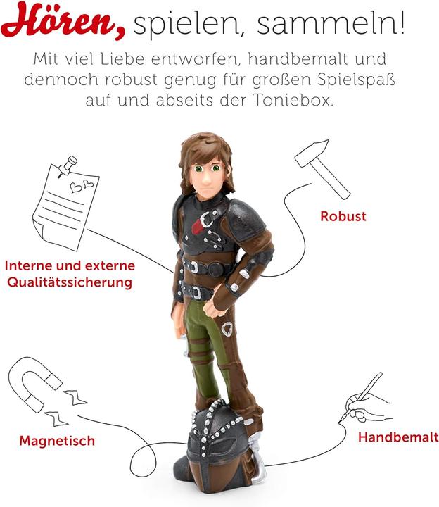 Image du produit Tonies L'apprivoisement des dragons est facilité (Allemand)
