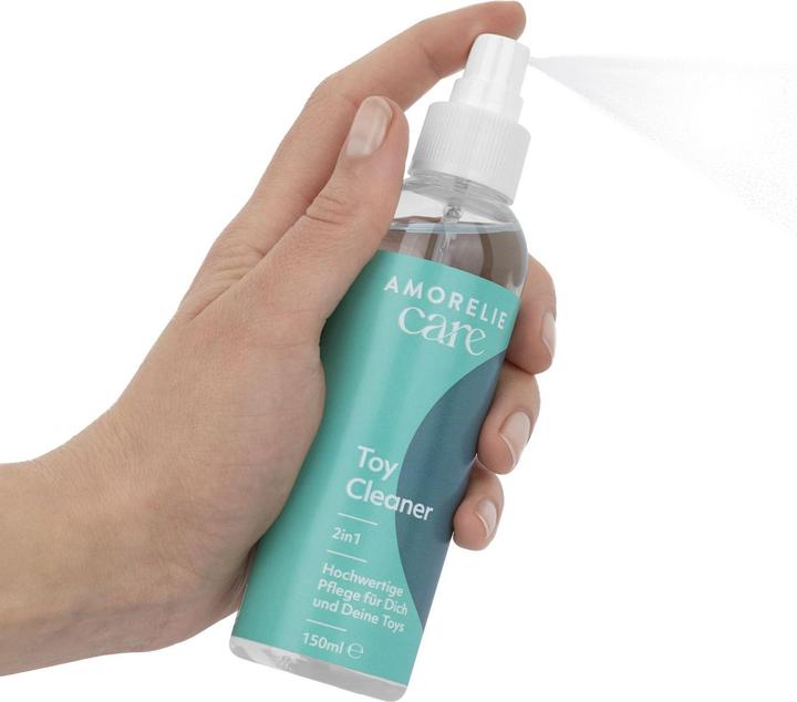 Actual product image Amorelie Nettoyant 2en1 pour sextoys & zones intimes (150 ml)