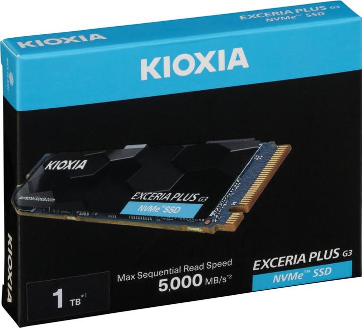 Image du produit Kioxia Exceria Plus G3 (1000 Go, M.2 2280)