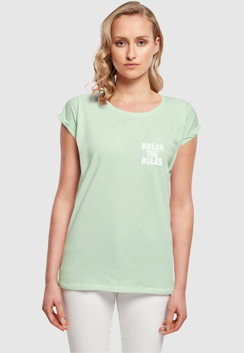 Actual product image Merchcode Ladies Break The Rules 2 T-Shirt - 118125 (4XL)