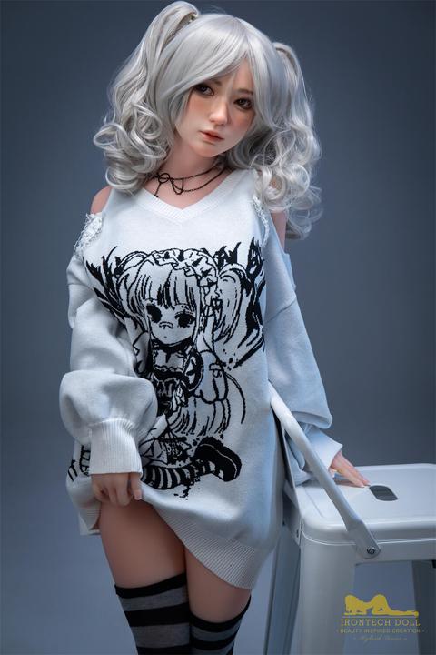 Produktbild Irontech Hybrid Sex Doll Misa Mit Silikon Kopf Und TPE Körper 154