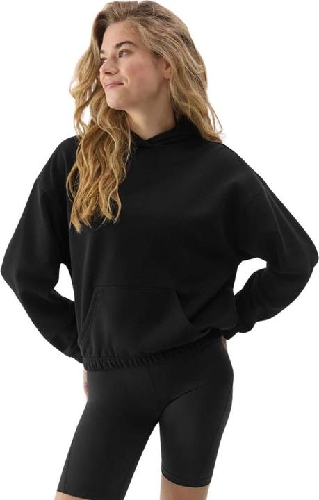4F Damen Sweatshirt F1057 tiefschwarz 4FWSS24TSWSF1057 20F S (20)