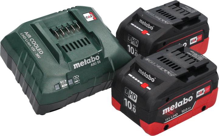Produktbild Metabo RW 18 LTX 120 Akku Rührwerk 18 V 40 l Mischmenge 2x LiHD Akku 10,0 Ah + Ladegerät