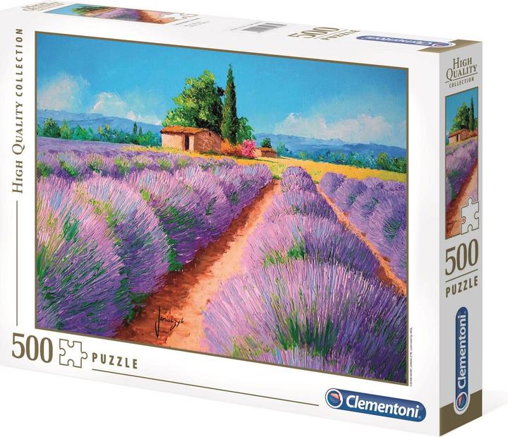 Clementoni Puzzle Lavendel 500 teilig (500 Teile)