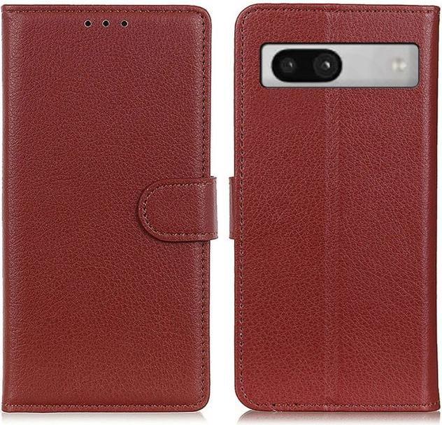 Produktbild MU Classic Litchi Leder Bookcover Series (Google Pixel 7a)