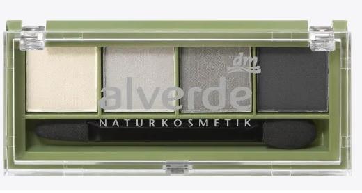 Actual product image dm alverde Eyeshadow Quattro 75 Smokey Eyes