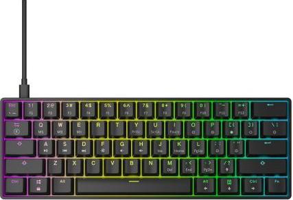Actual product image HK Gaming GK61 US black/blue (DE, Cable)