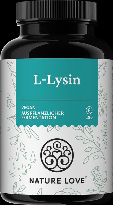 Nature Love L-Lysin (180 Stück, Kapseln, 107 g)