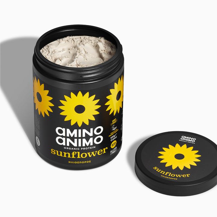 Actual product image Amino Animo Vegan Protein Sunflower (Natural, 1 pcs., 500 g)