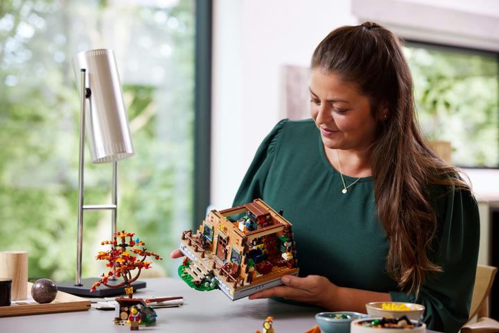 Actual product image LEGO Ideas Finn Cottage 21338 (21338, LEGO Ideas, LEGO Rare Sets)