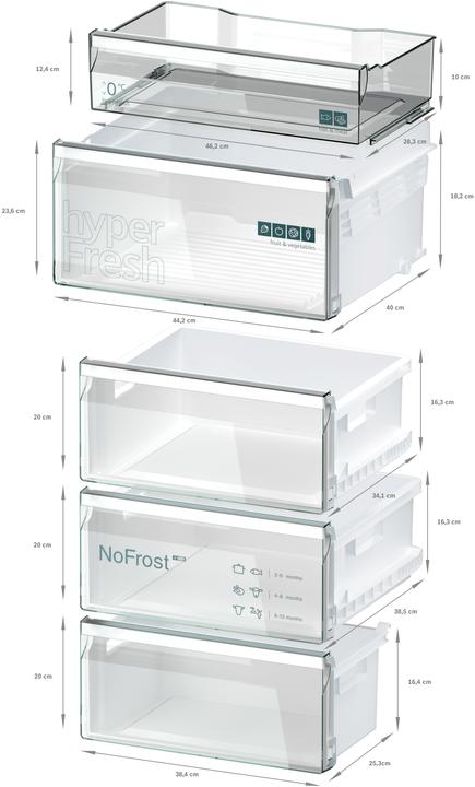 Produktbild Siemens KG36NXXDF (218 l)