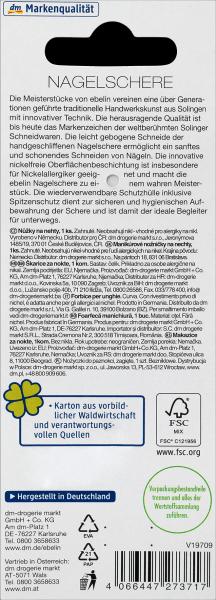 Produktbild dm ebelin Nagelschere Professional nickelfrei
