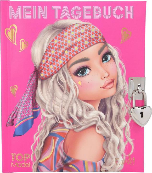 Actual product image Top Model Diary (15.5 x 18 cm, Lined, Hardcover)