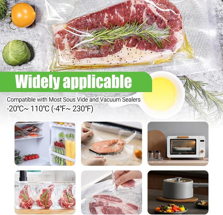 Produktbild Omtofo Vakuumbeutel-Set für Lebensmittel (150 x)