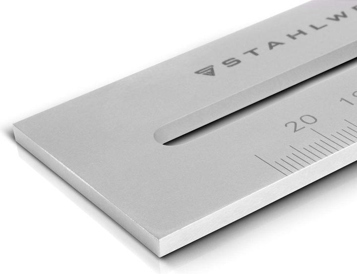 Image du produit Stahlwerk Mètre à tartiner avec plage de mesure de 200 mm et vernier de 0,1 mm en acier inoxydable (20 cm)