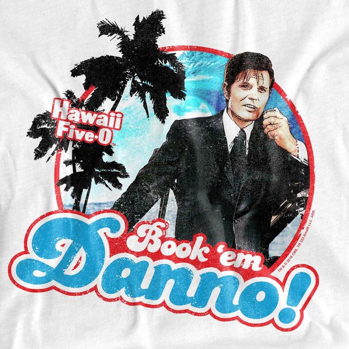 Immagine prodotto Hawaii Five-0 Book Em Danno Maglietta Uomo (4XL)