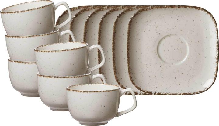 Image du produit Ritzenhoff & Breker Casa Kaffeetassen mit Untertassen (200 ml, 6 x)
