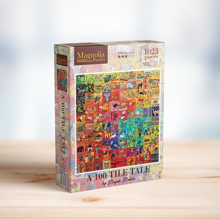Produktbild Magnolia Puzzle 1023 pieces A 100 Tile Tale (1023 Teile)