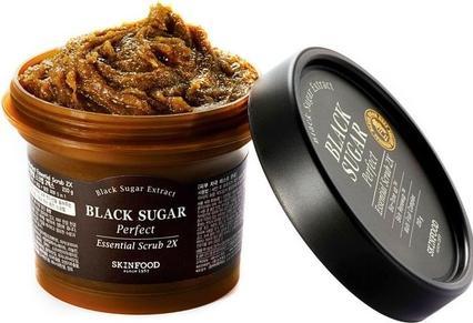 Actual product image Skinfood Black Sugar Perfect Essential Scrub 2X 20g