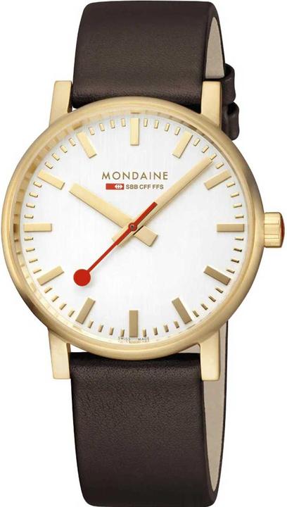 Mondaine Evo2 - Ip Gold (Analoguhr, 40 mm)