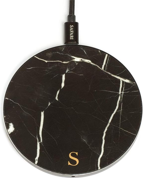 Produktbild Safari Selection Ladestation CIRCLE MARBLE schwarz/klein gemustert (10 W)
