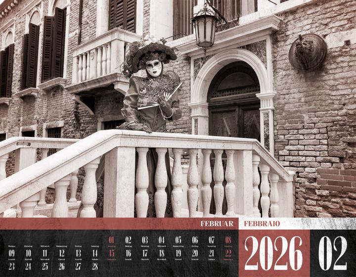 Produktbild La Dolce Vita - Italienische Lebensart Kalender 2026 (54 x 42 cm, Harter Einband, Italienisch, Deutsch)