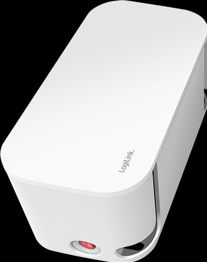 Produktbild LogiLink Kabelbox-Set mit Steckdosenleiste