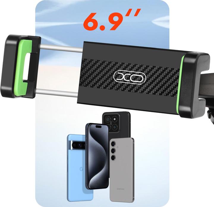 Actual product image xO car holder C117 black with suction cup