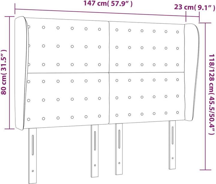 Produktbild VidaXL Zain (147 x 23 x 128 cm)