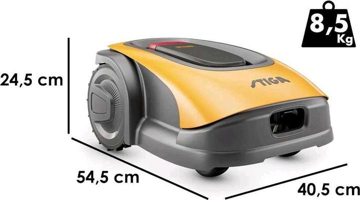 Image du produit Stiga La A 1500 est la seule tondeuse robotisée dotée du système breveté Active Gu de. (1500 m²)