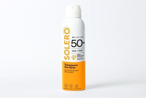 Immagine prodotto Solero Transparent Sonnensp SPF50+ 150ml (Spray solare, SPF 50+, 200 ml)