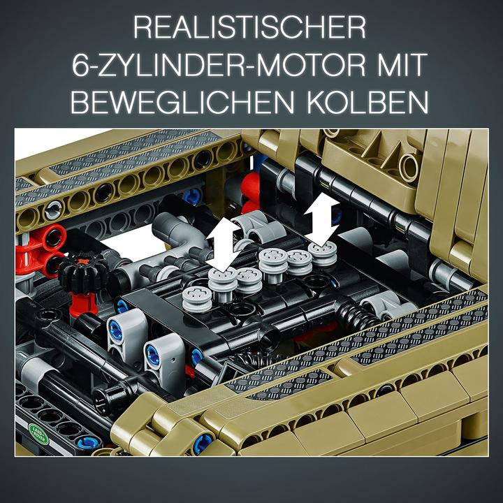 Immagine prodotto LEGO Land Rover Defender (42110, LEGO Technic, Set LEGO rari)