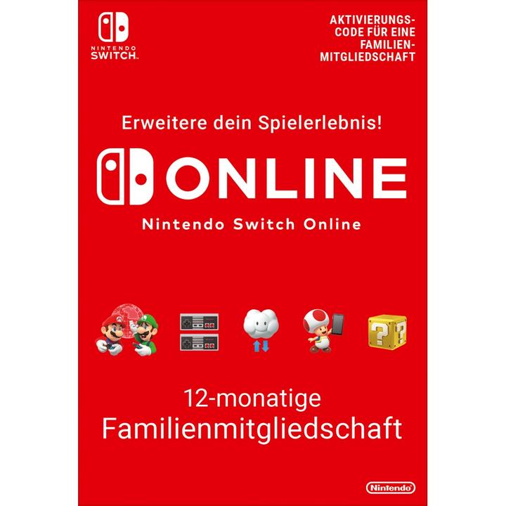 Nintendo Switch Online Family Membership (12 months)