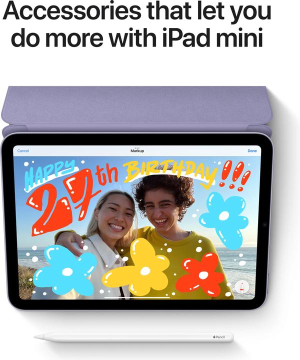 Image du produit Apple iPad mini 2021 (6.Gen) (WLAN uniquement, 8.30", 256 Go, Space grey)