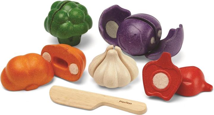 Produktbild Plantoys 5-farbiges Gemüseset
