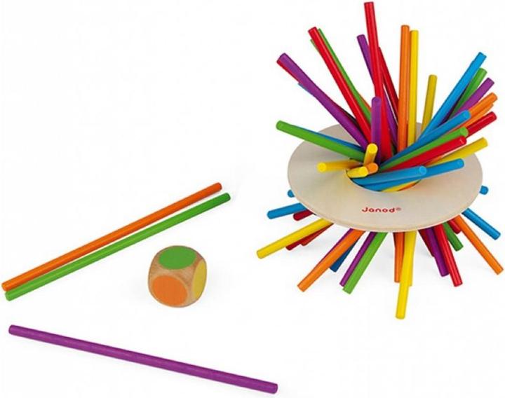 Janod Crazy Sticks (Deutsch, Spanisch, Französisch, Niederländisch, Italienisch, Englisch)