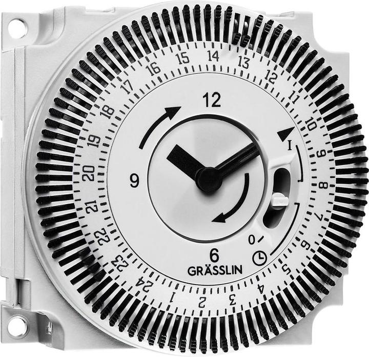 Produktbild Elbro EB-Schaltuhr FM/1 QRTuZH 1-0-Uhr 110...230V 24h 15Min 16A
