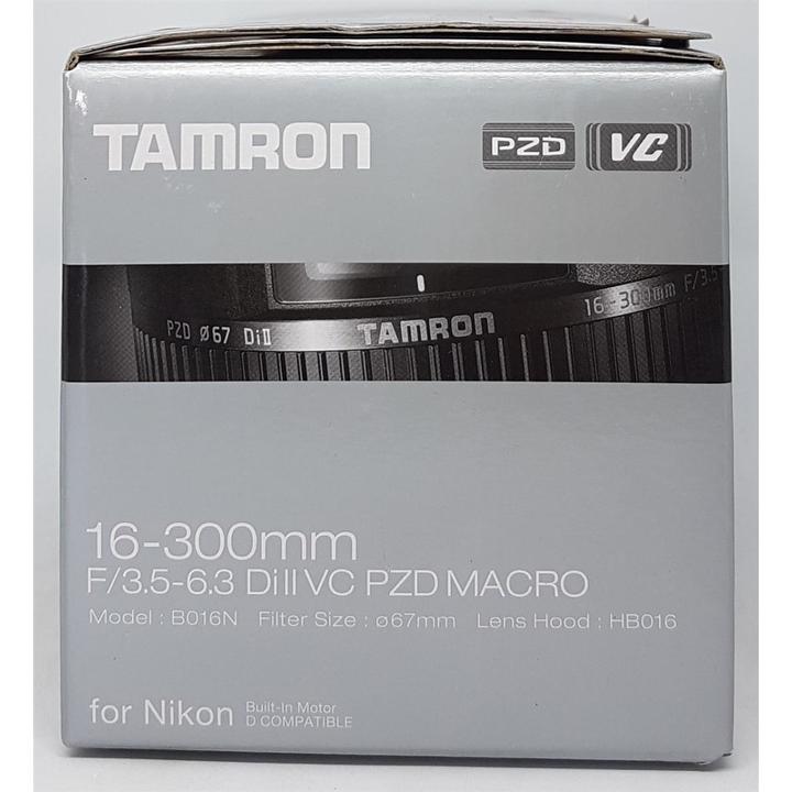 Actual product image Tamron 16-300mm f/3.5-6.3 Di II VC PZD, Nikon F (Nikon F, APS-C / DX)