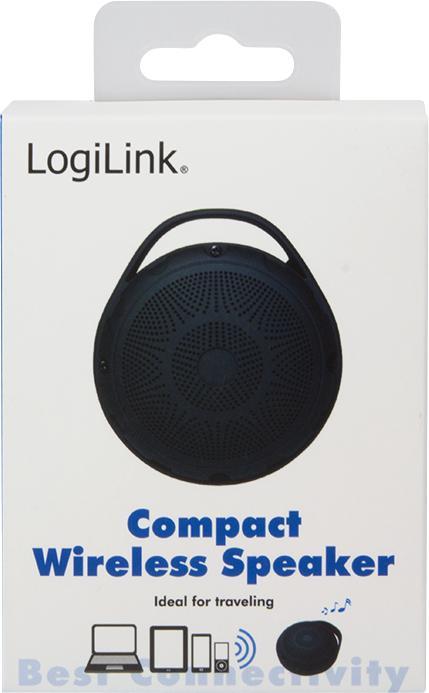 Actual product image LogiLink Bluetooth speaker with FM radio and MP3 player (3 h, USB power delivery)