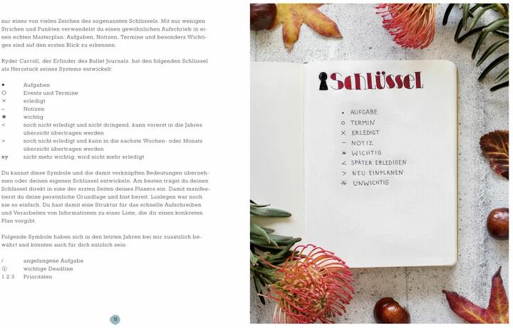 Produktbild Gestalte dein Journal mit der Bullet-Methode (Deutsch, Jasmin Arensmeier, 2018)