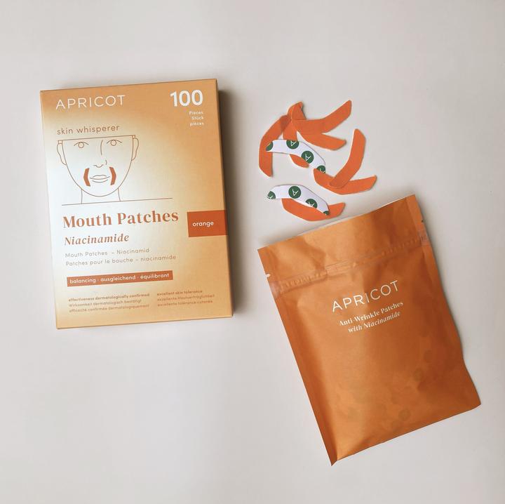 Actual product image Apricot Mouth Patches Niacinamid „skin whisperer‘‘