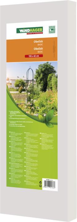 Produktbild Windhager Rosenbogen Obelisk 193x45cm (194 cm, 45 cm)
