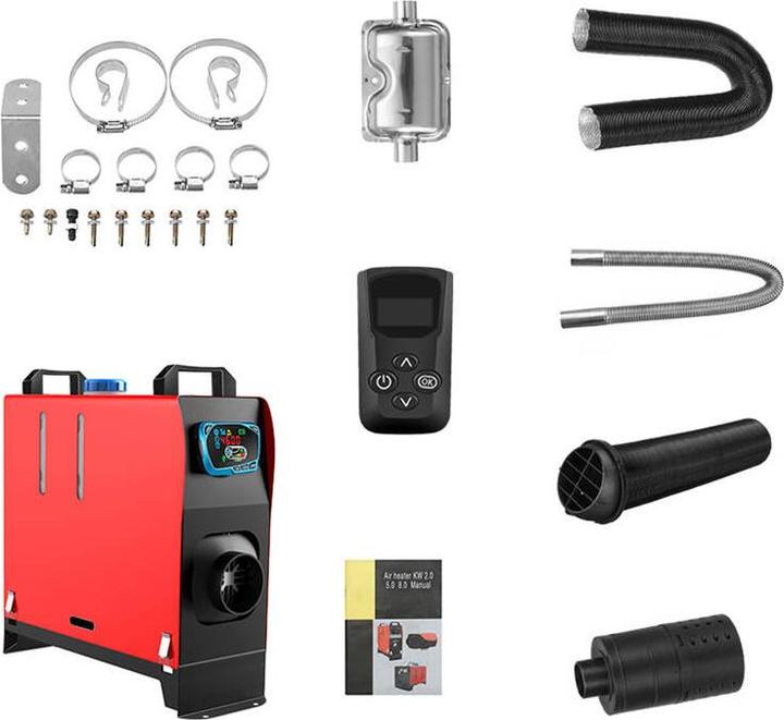 Produktbild BlitzWolf BW-AH-V2B parking heater, 5kw, 12V (5000 W)