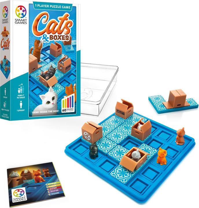 Productafbeelding Smart Games Kattenbakken (Duits, Frans, Italiaans, Engels)