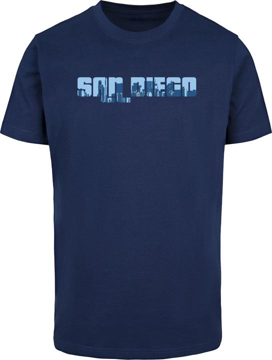 Merchcode Grand San Diego Skyline T-Shirt Round Neck - 113515 (XL)