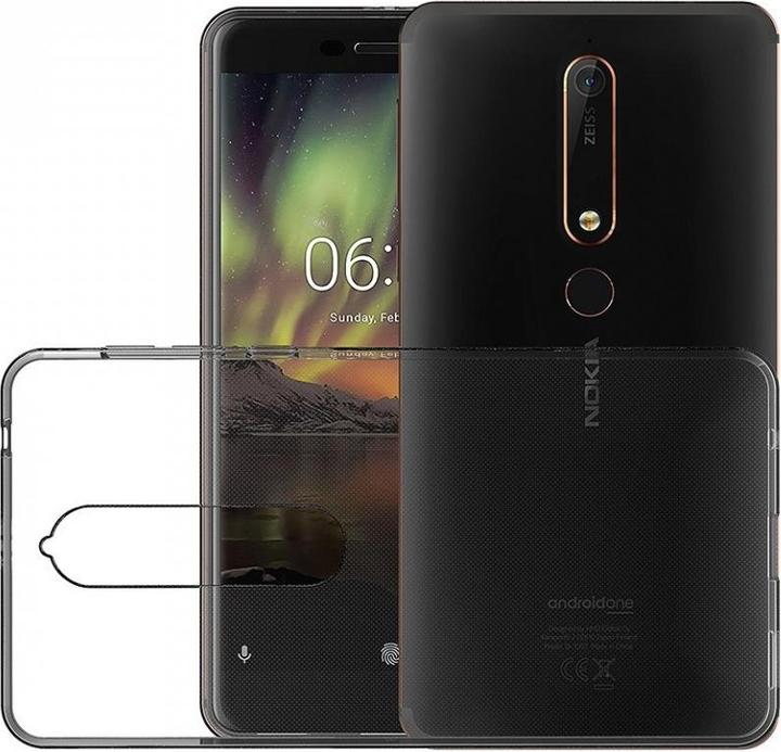 Produktbild Screenguard Nokia 6.1 Flexible TPU Clear Case (Nokia 6.1)