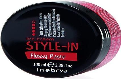 Immagine prodotto Inebrya Style-In Flossy Paste Pasta fibrosa modellante - Pasta modellante - 100ml (Pasta per capelli, 100 ml)